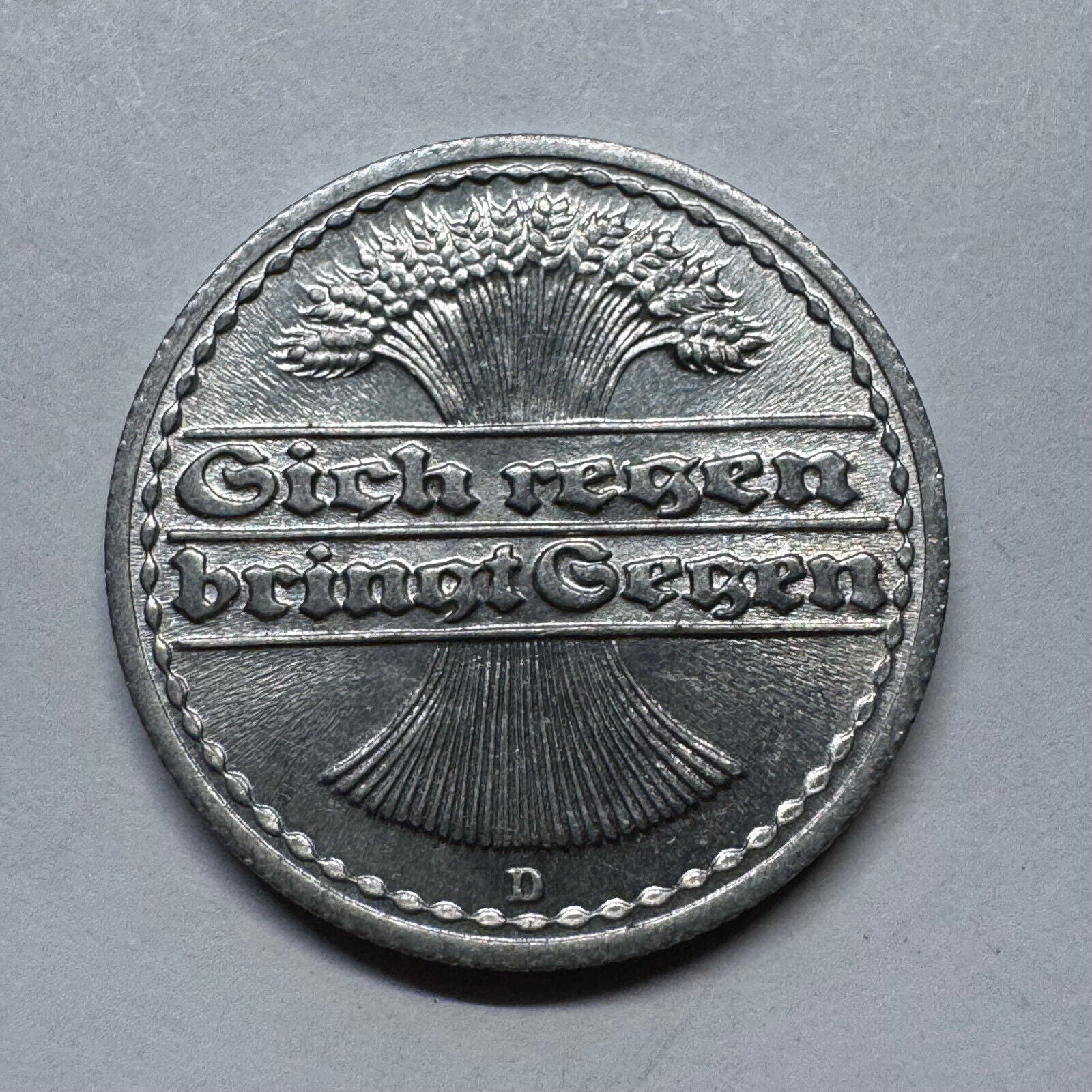 1922 Germany 50 Pfennig - Beautiful Coin - #B-017