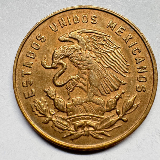 1969 Mexico 5 Centavos - Beautiful Coin - #A-028