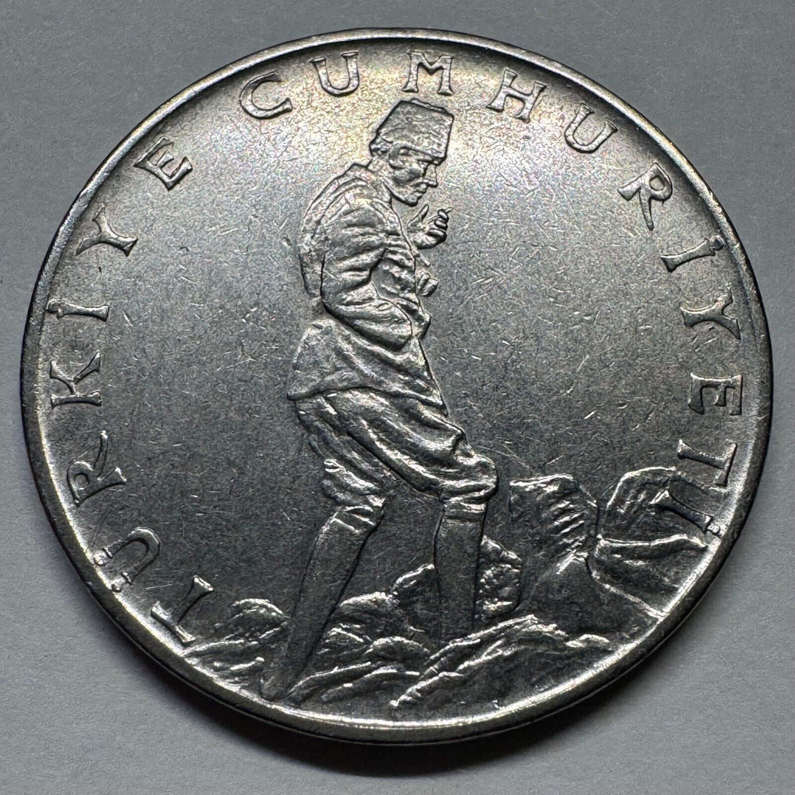 1970 Turkey 2 1/2 Lira - Beautiful Coin - #A-087