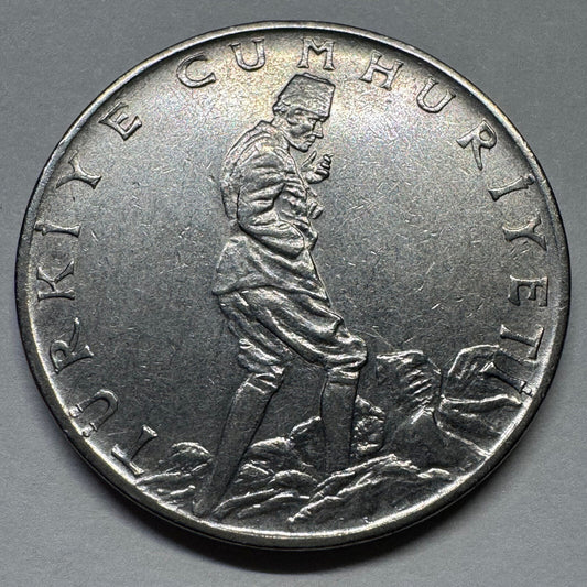 1970 Turkey 2 1/2 Lira - Beautiful Coin - #A-087