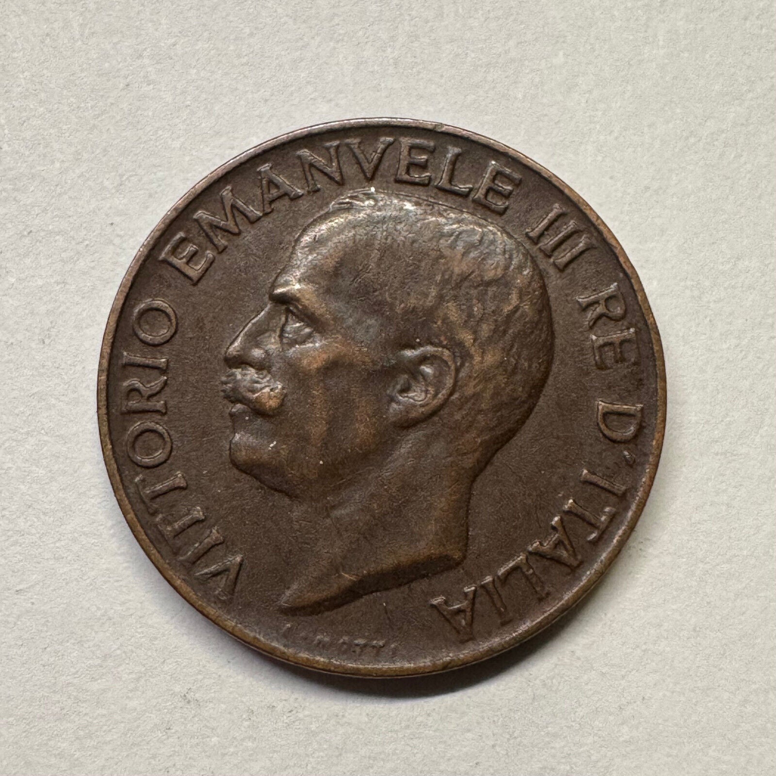 1934 Italy 5 Centesimi - Beautiful Coin - #B-050