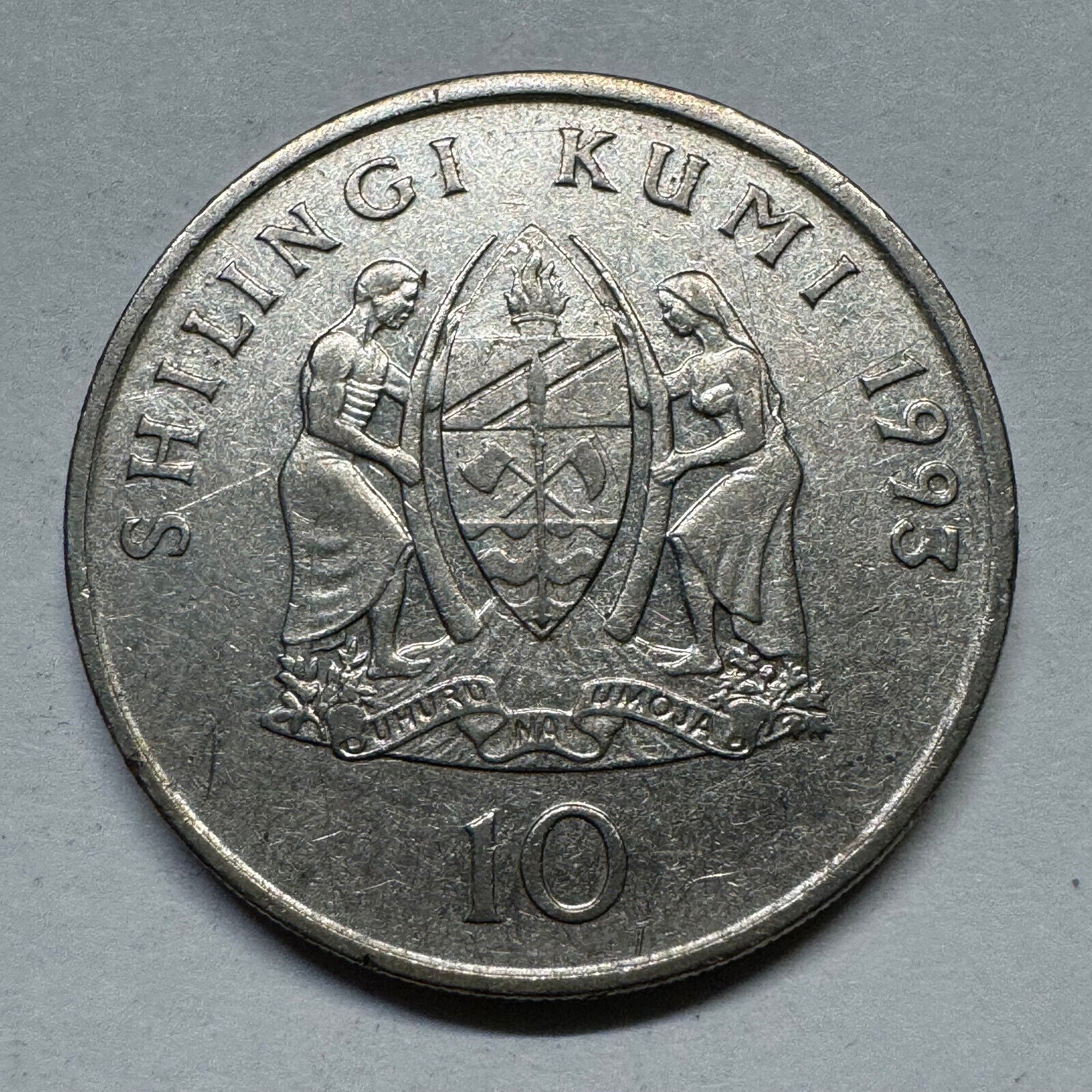 Tanzania 1993 10 Shilingi - Beautiful Coin - #A-006