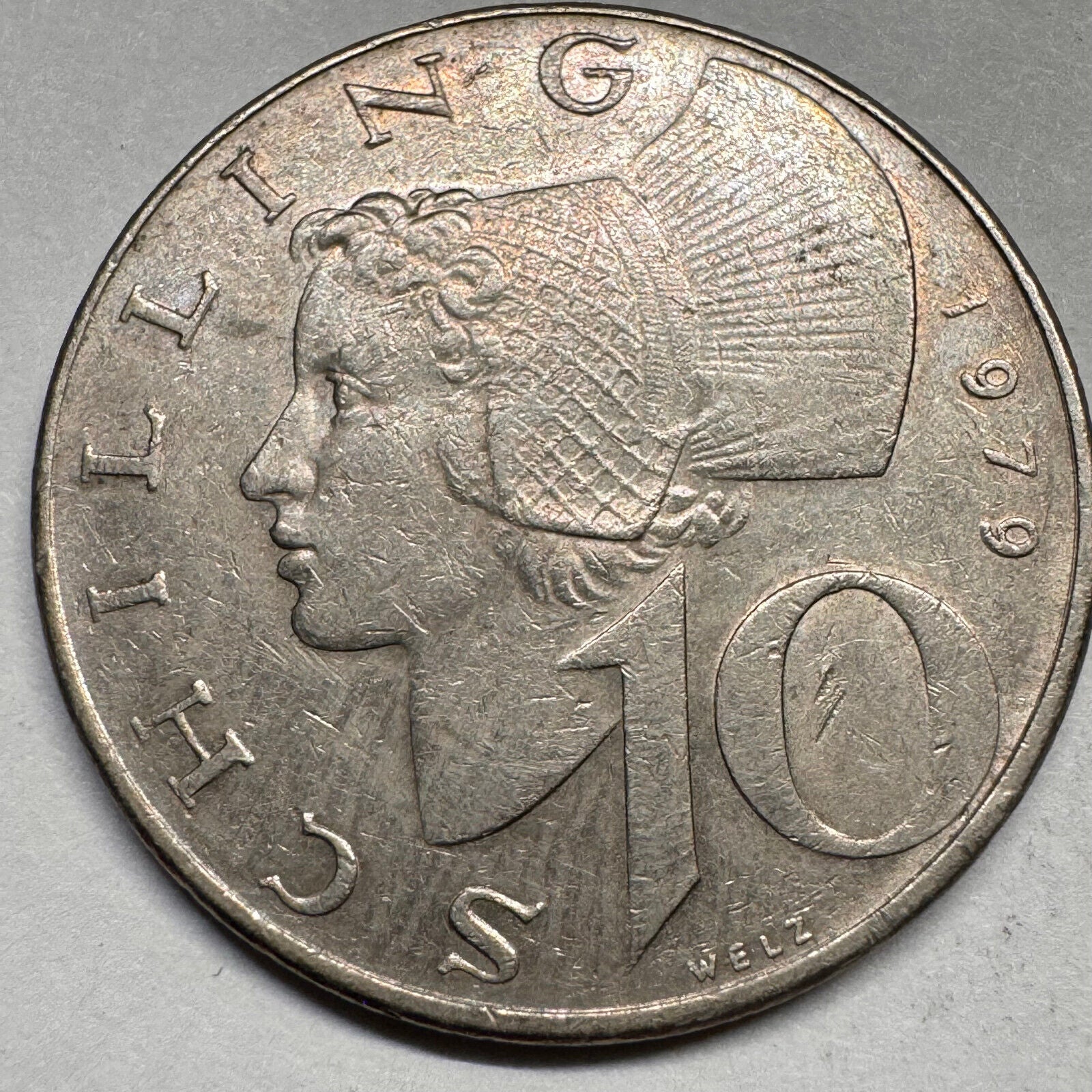 1979 Austria 10 Schillings - Beautiful Coin - #A-023