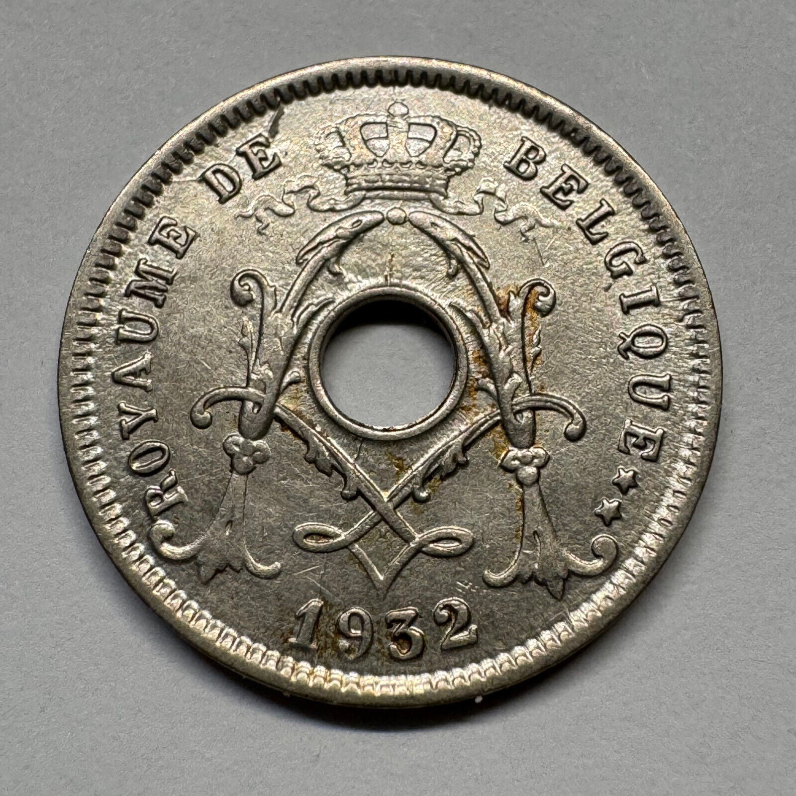 1932 Belgium 5 Centimes - Beautiful Coin - #B-052