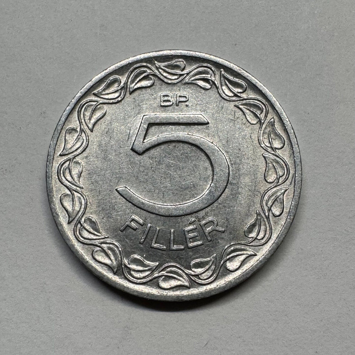 1961 Hungary 5 Filler - Beautiful Coin - #B-055