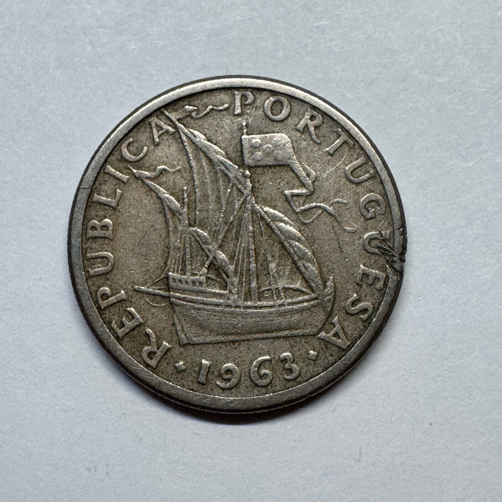 1963 Portugal 2.50 Escudos - Beautiful Coin - #B-021
