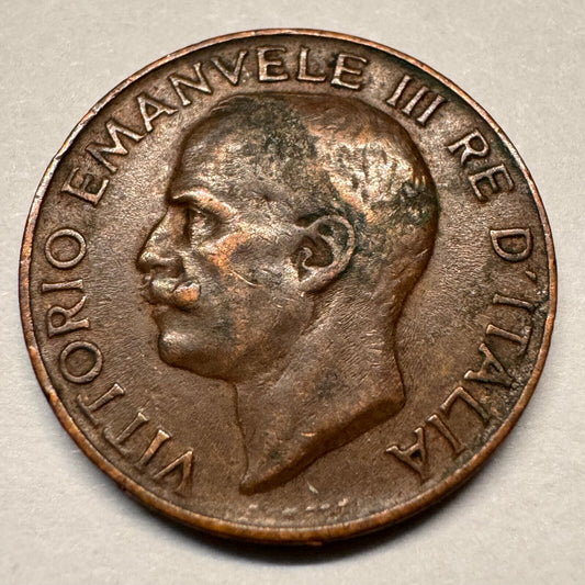 1921 Italy 20 Centesimi - Beautiful Coin - #A-045
