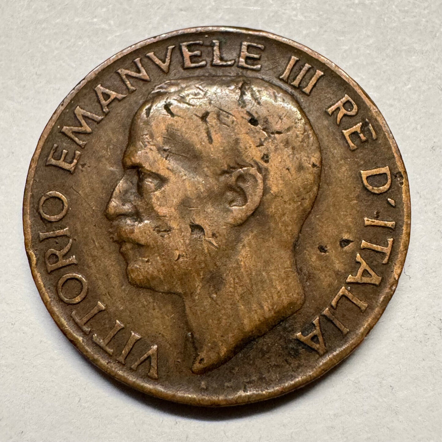 1921 Italy 5 Centimes - Beautiful Coin - #A-081