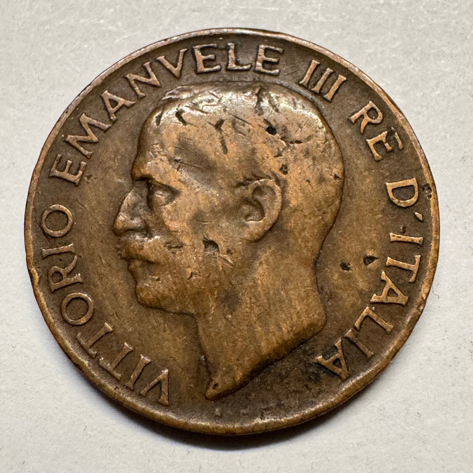 1921 Italy 5 Centimes - Beautiful Coin - #A-081