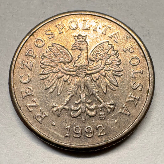 1992 Poland 10 Groszy - Beautiful Coin - #A-034