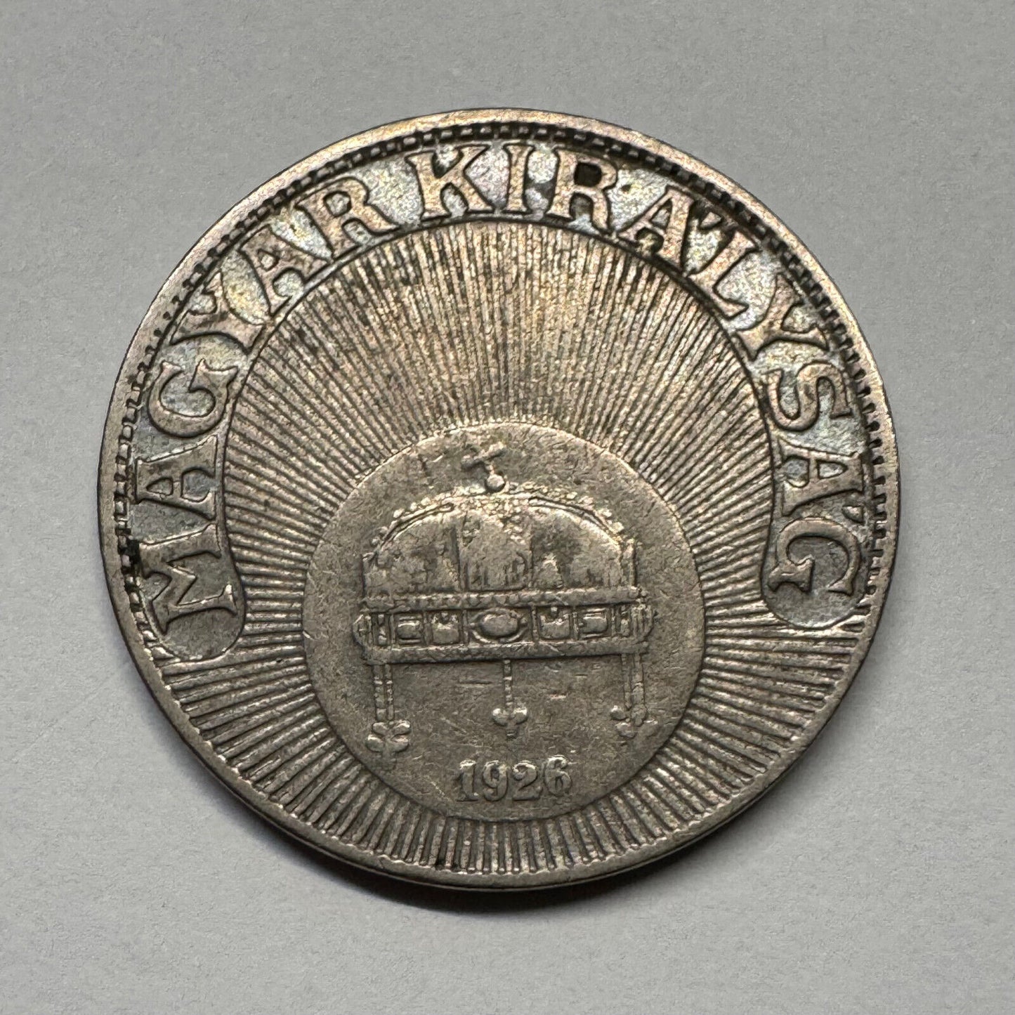 1926 Hungary 20 Filler - Beautiful Coin - #B-055