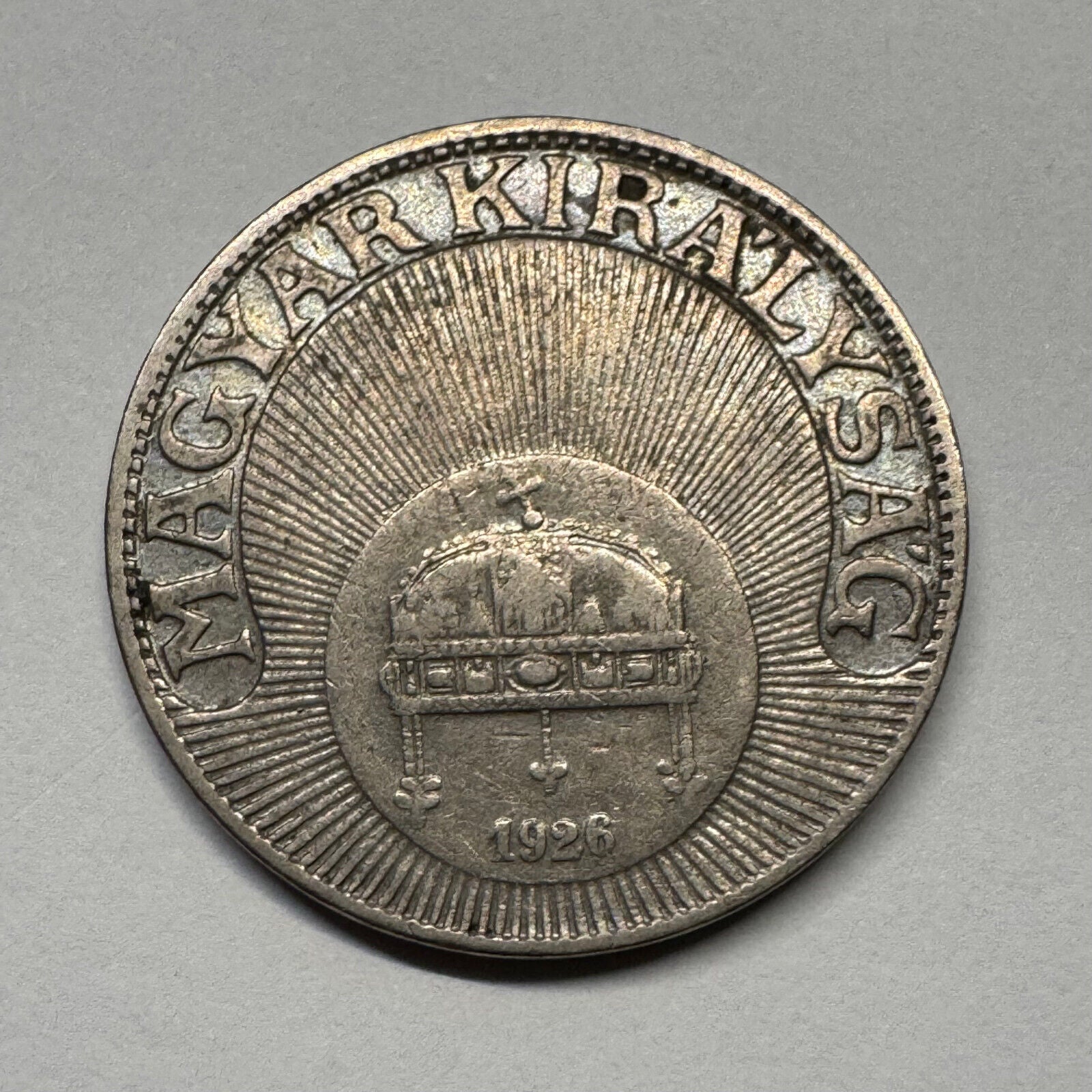 1926 Hungary 20 Filler - Beautiful Coin - #B-055