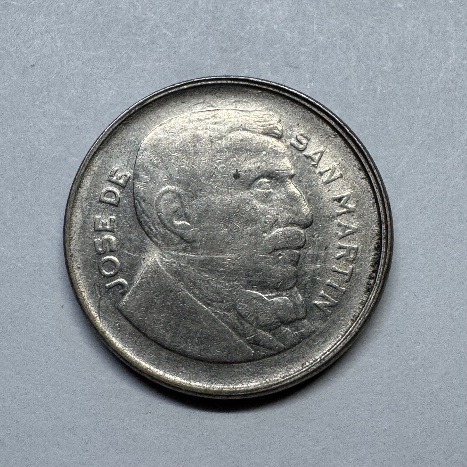 1956 Argentina 10 Centavos - Beautiful Coin - #B-034
