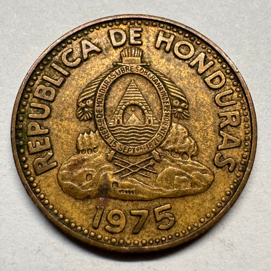1975 Honduras 5 Centavos - Beautiful Coin - #A-056