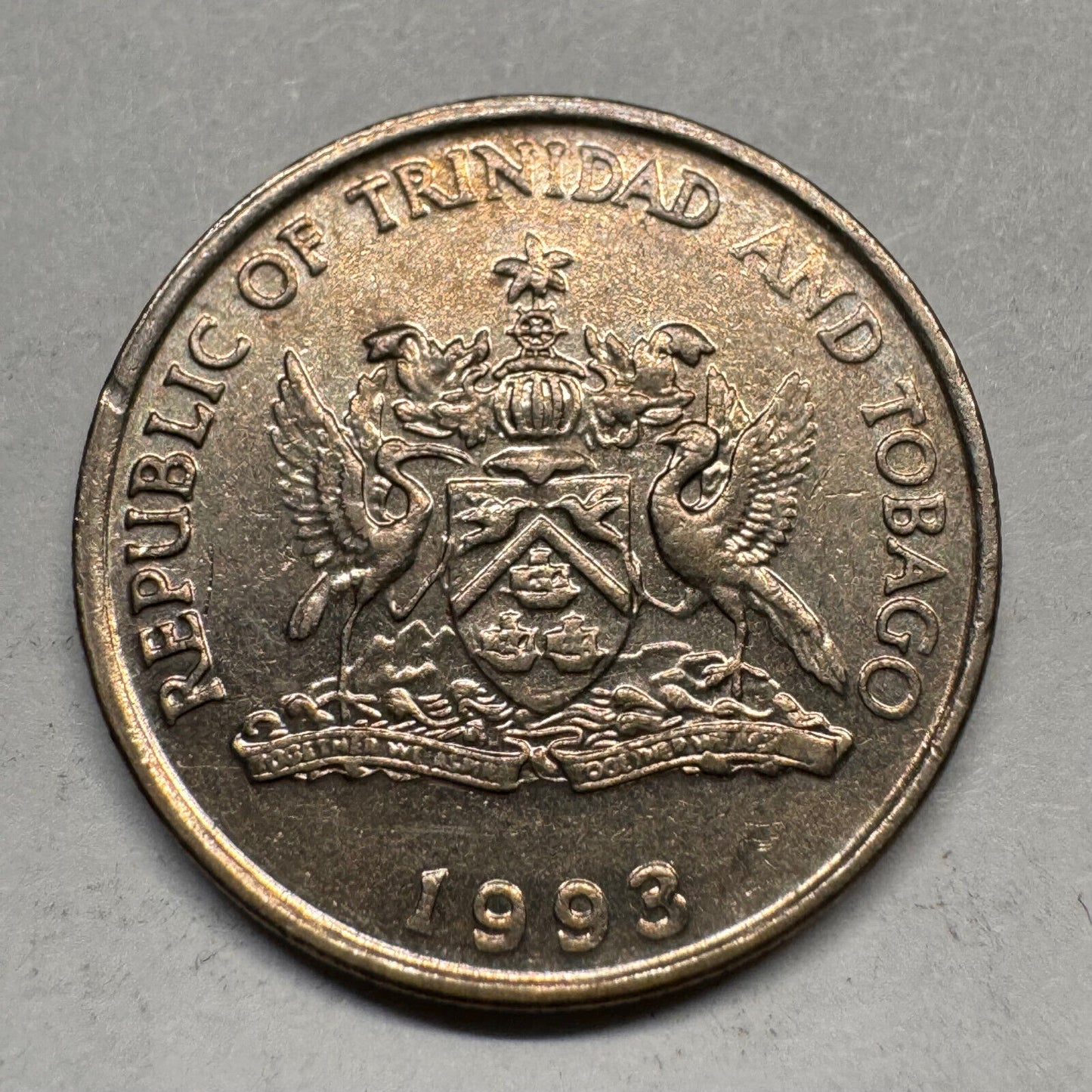 1993 Trinidad 25 Cents - Beautiful Coin - #A-029