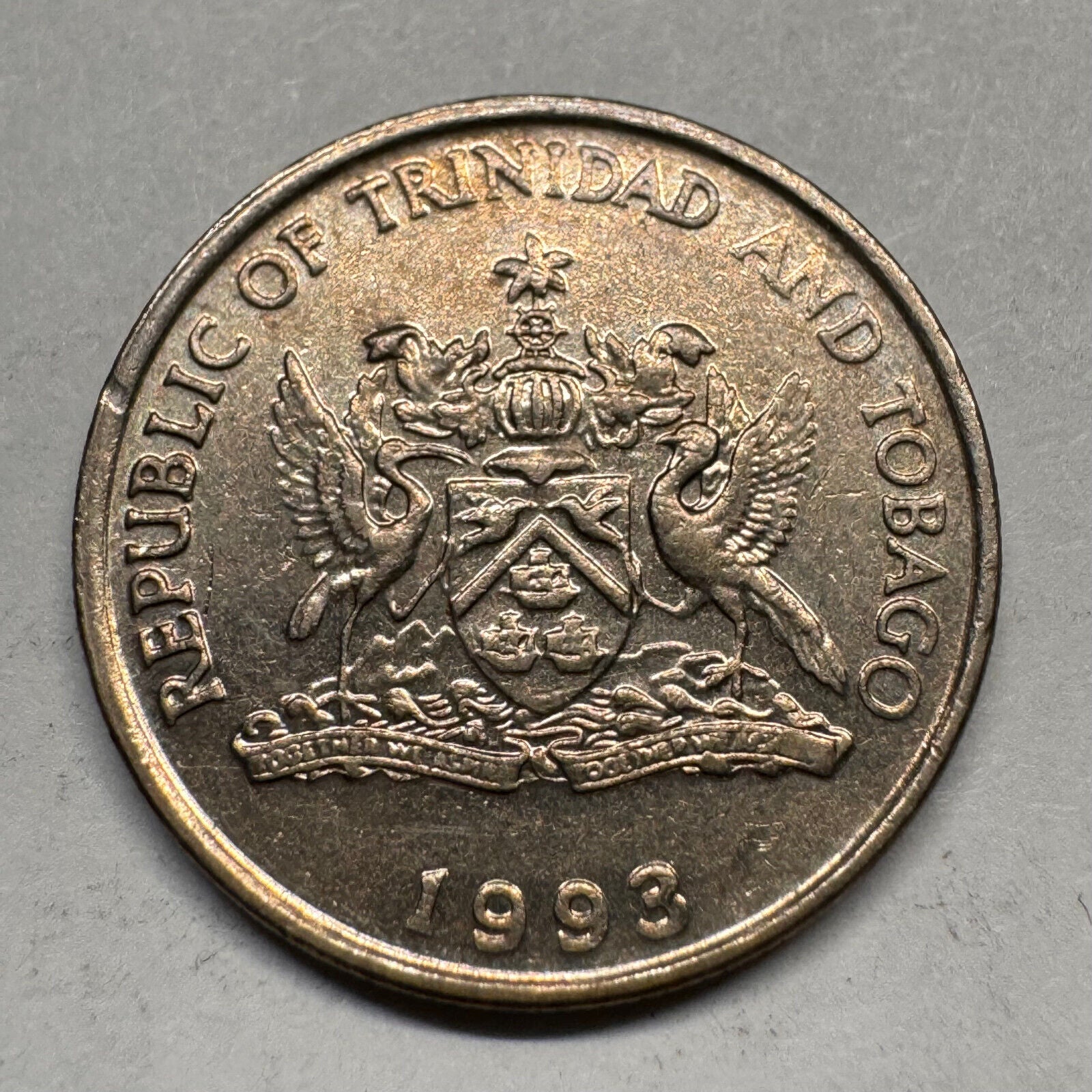 1993 Trinidad 25 Cents - Beautiful Coin - #A-029
