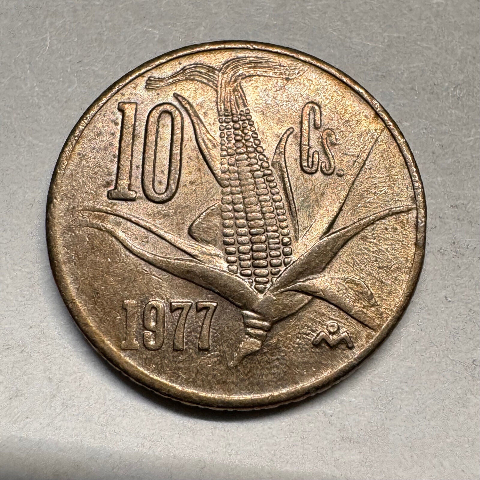 1977 Mexico 10 Centavos - Beautiful Coin - #A-029