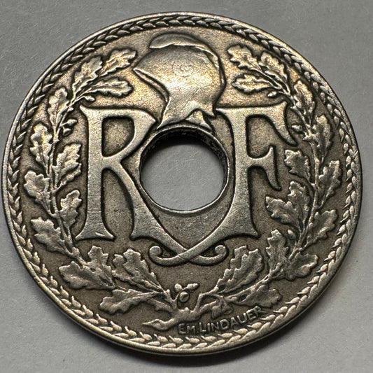 1921 France 25 Centimes - Beautiful Coin - #A-070