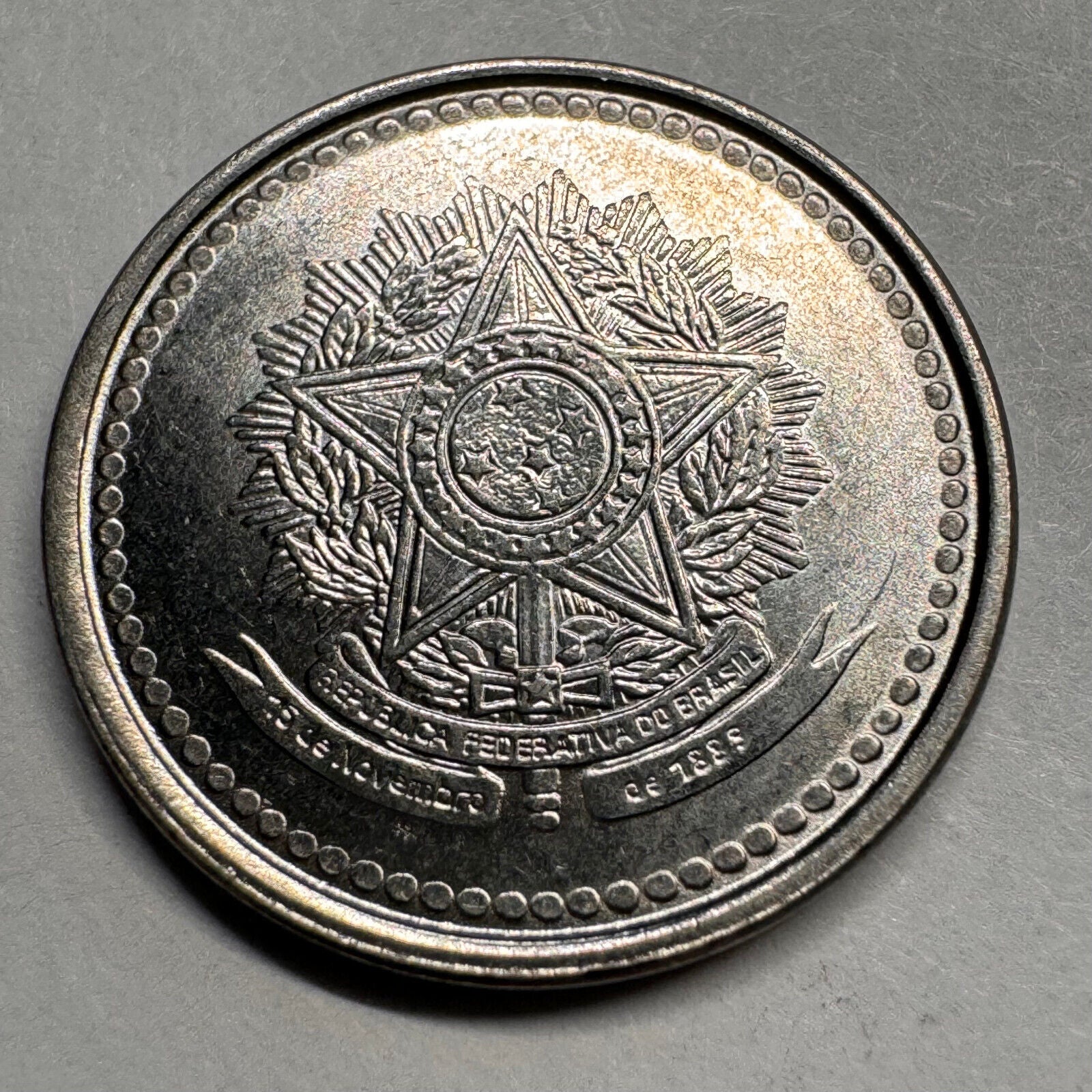 1987 Brazil 20 Centavos - Beautiful Coin - #A-051