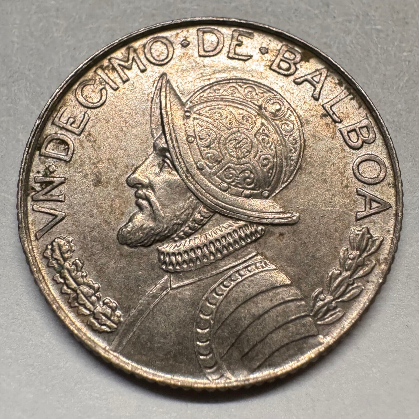 1966 Panama 1/10 Balboa - Beautiful Coin - #A-058