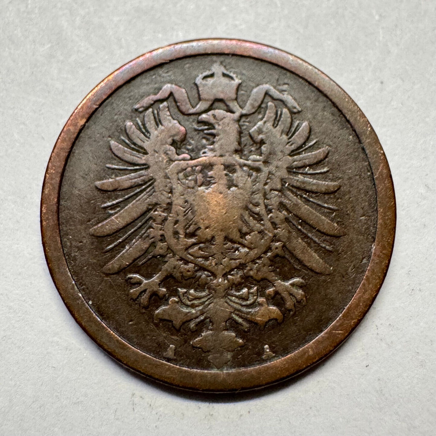 1875 Germany 2 Pfennig - Beautiful Coin - #A-089