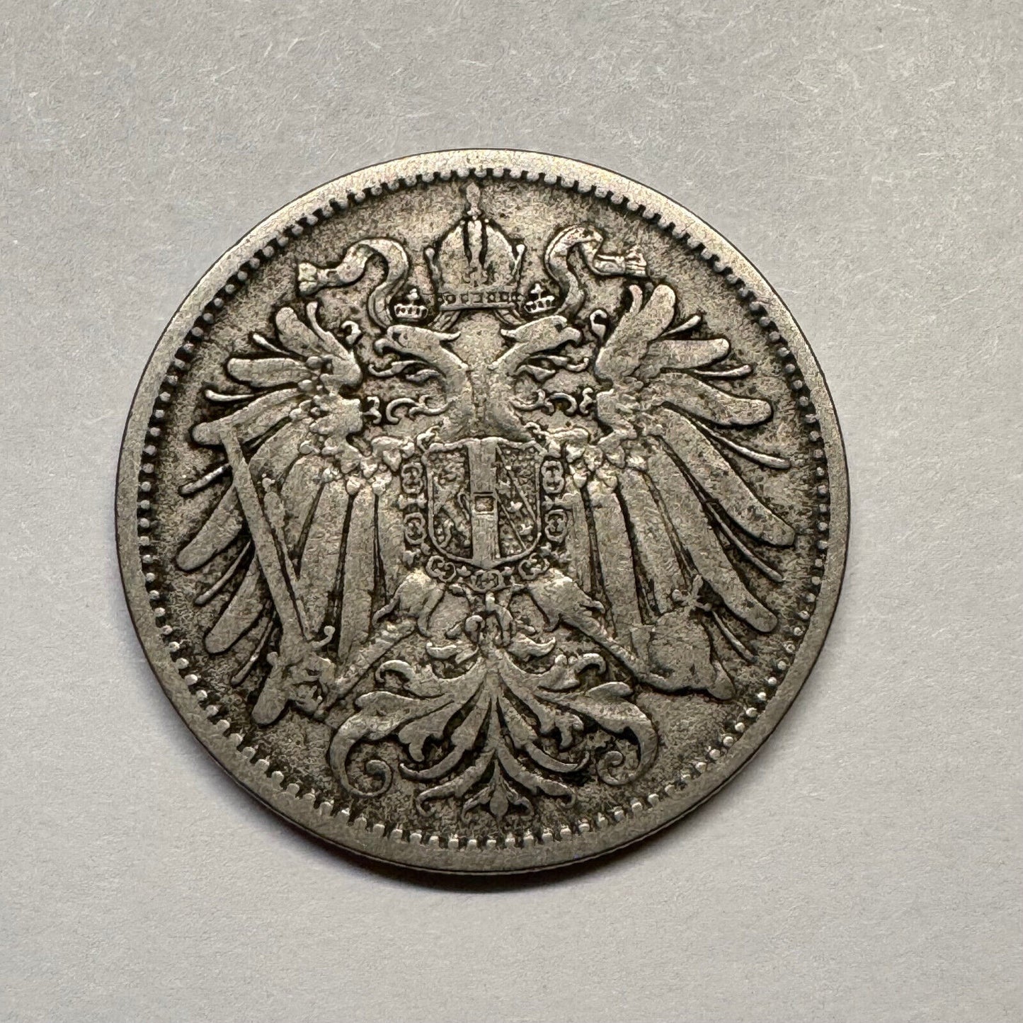 1895 Austria 20 Heller - Beautiful Coin - #B-019