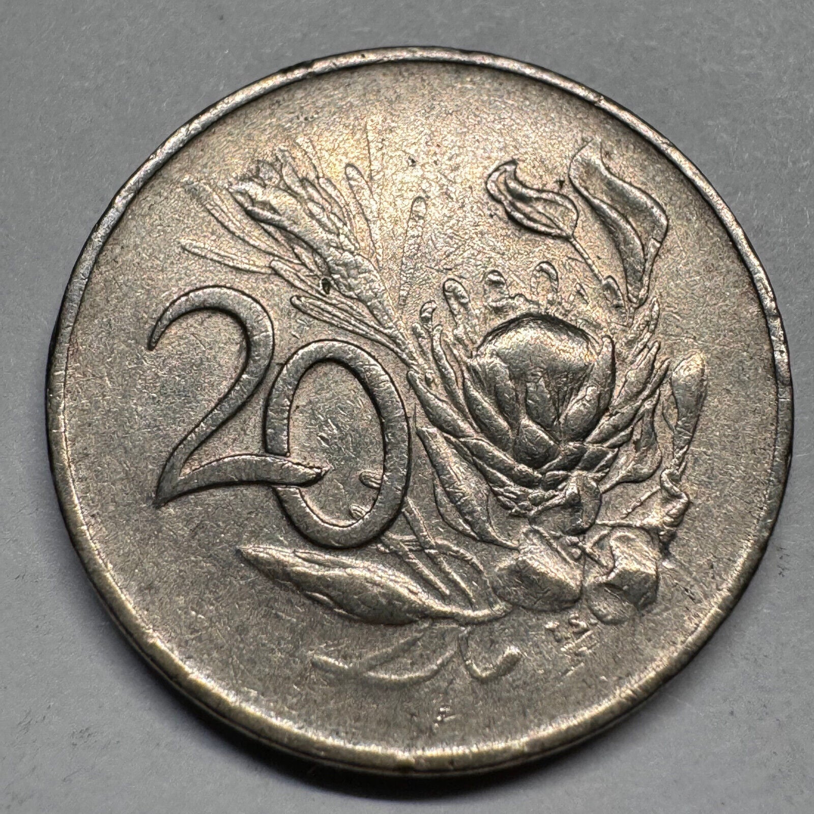 1965 South Africa 20 Cents - Beautiful Coin - #A-049