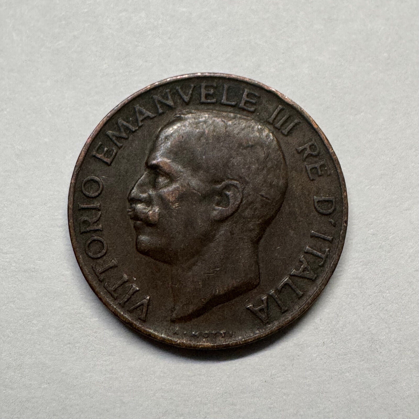 1935 Italy 5 Centesimi - Beautiful Coin - #B-023