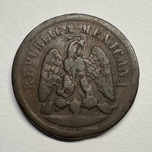 1886 Mexico 1 Centavo - Beautiful Coin - #B-059