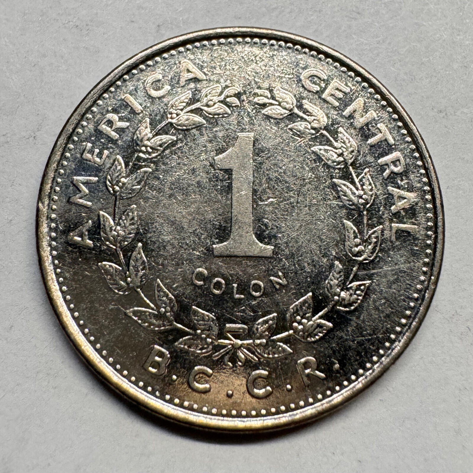 1984 Costa Rica 1 Colon - Beautiful Coin - #A-028