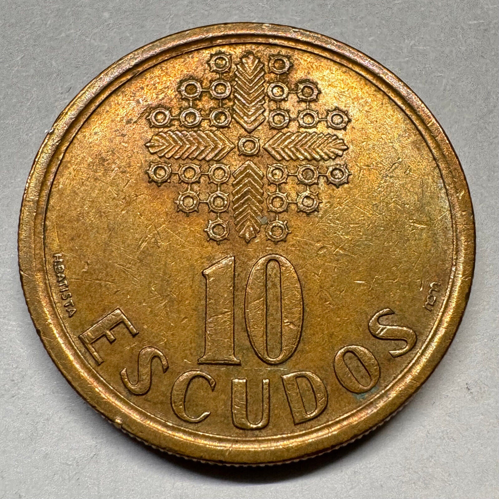 1998 Portugal 10 Escudos - Beautiful Coin - #A-029