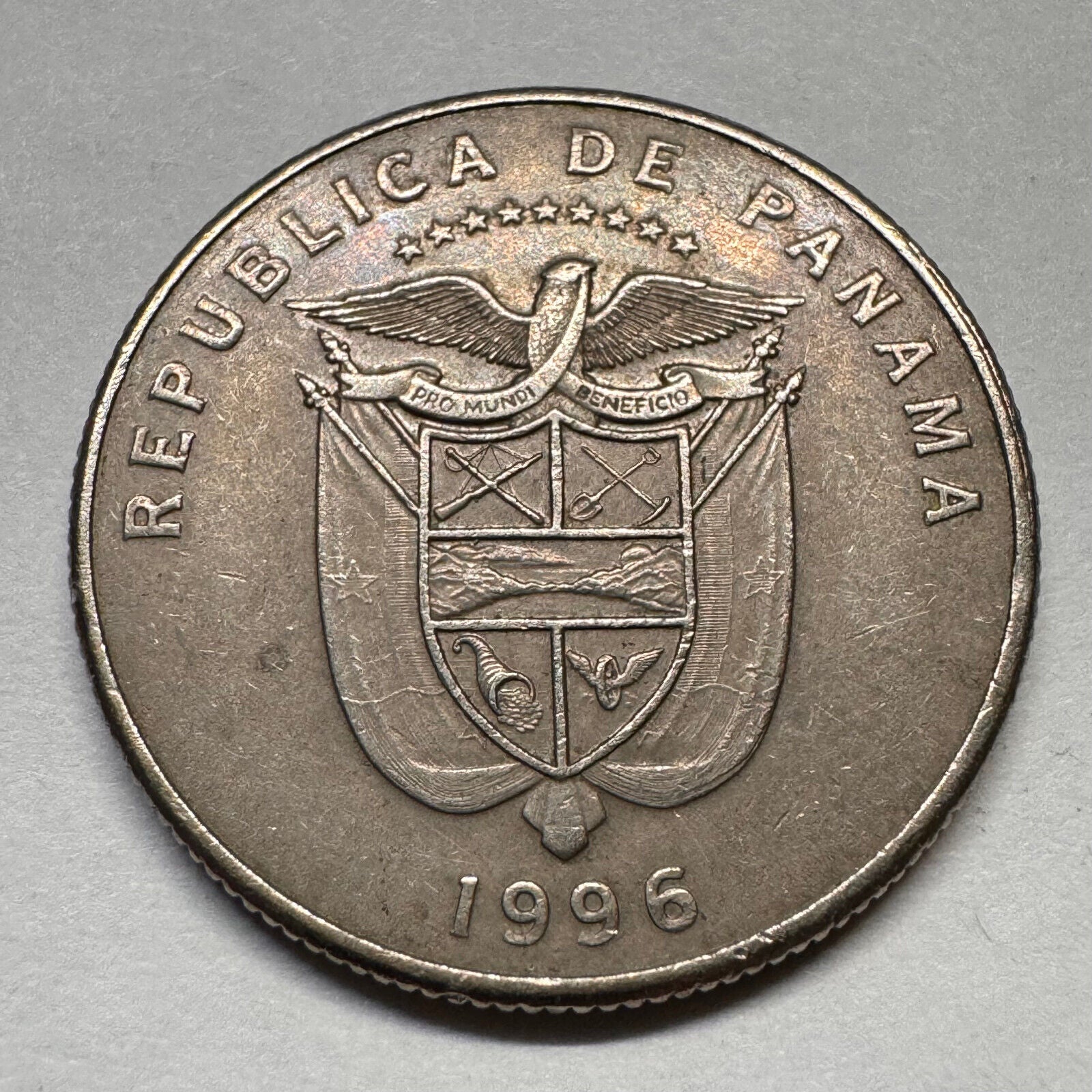 1996 Panama 1/4 Balboa - Beautiful Coin - #A-056