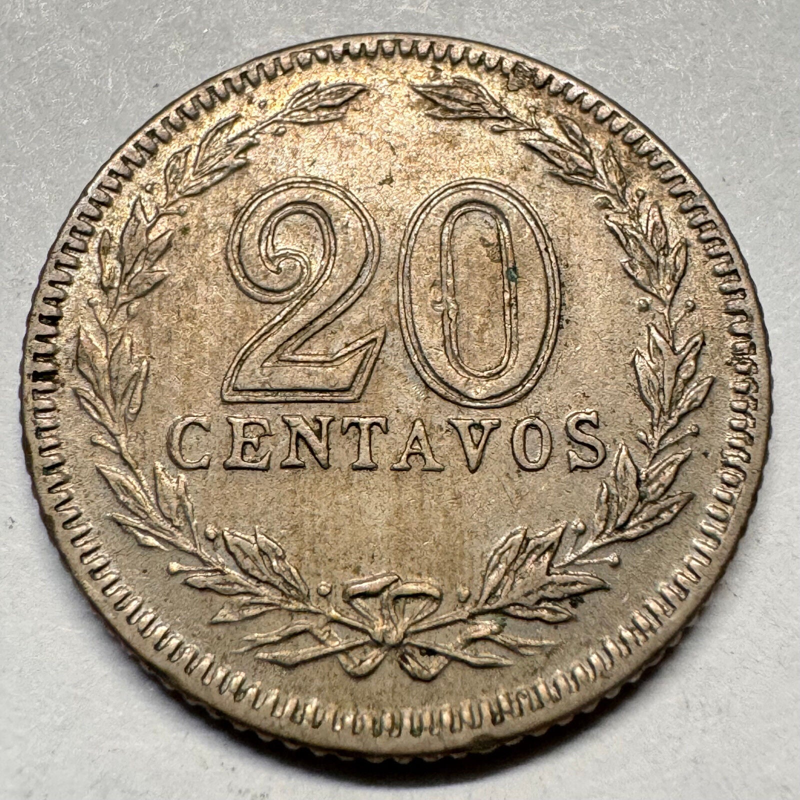 1939 Argentina 20 Centavos - Beautiful Coin - #A-043