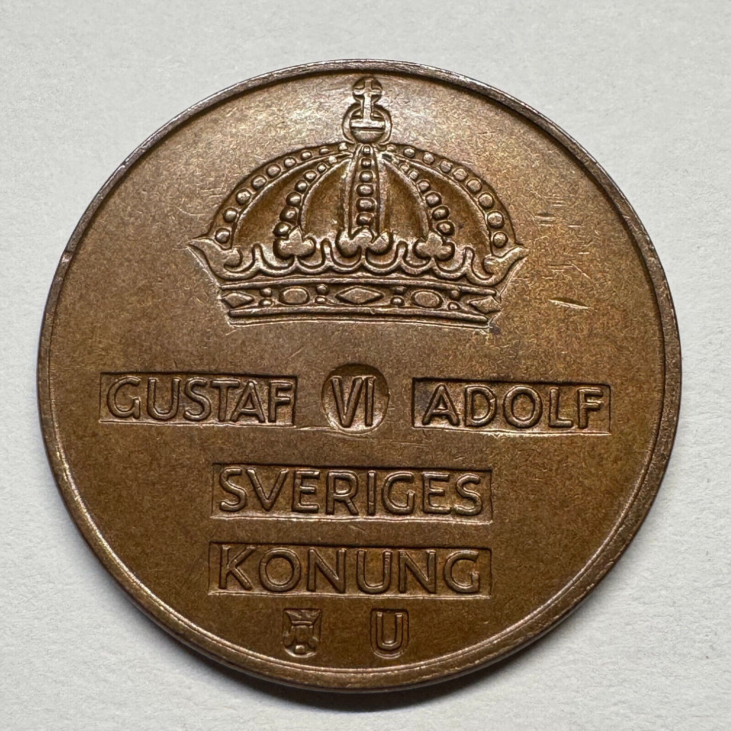 1962 Sweden 5 Ore - Beautiful Coin - #B-058