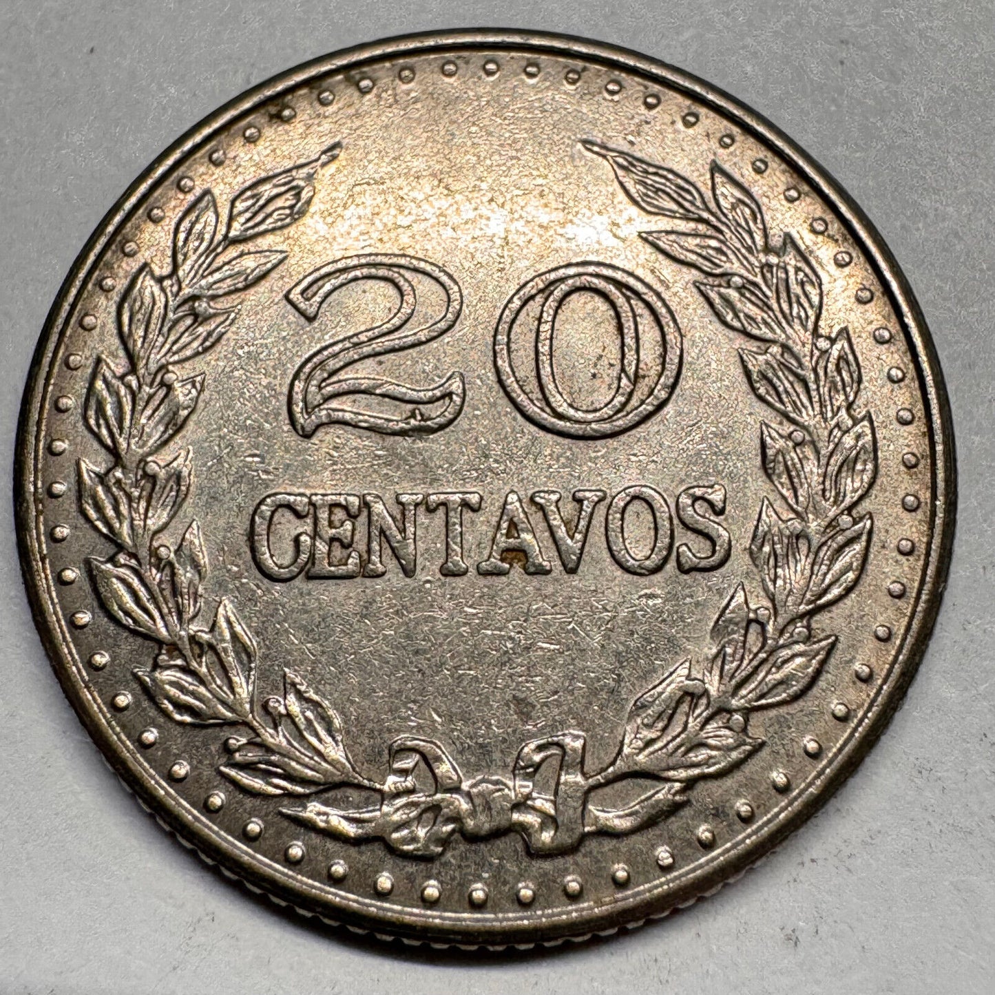 1971 Colombia 20 Centavos - Beautiful Coin - #A-052
