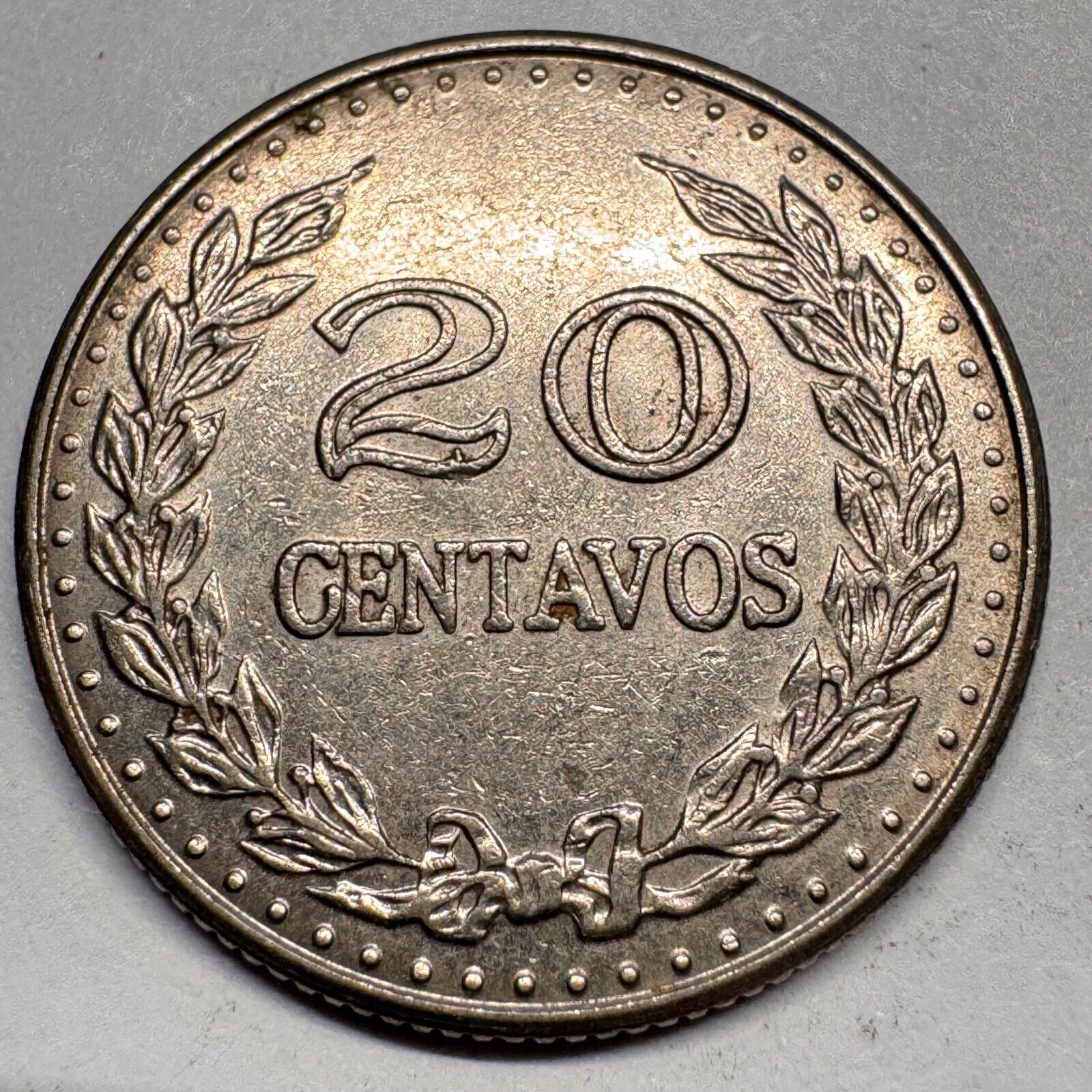 1971 Colombia 20 Centavos - Beautiful Coin - #A-052