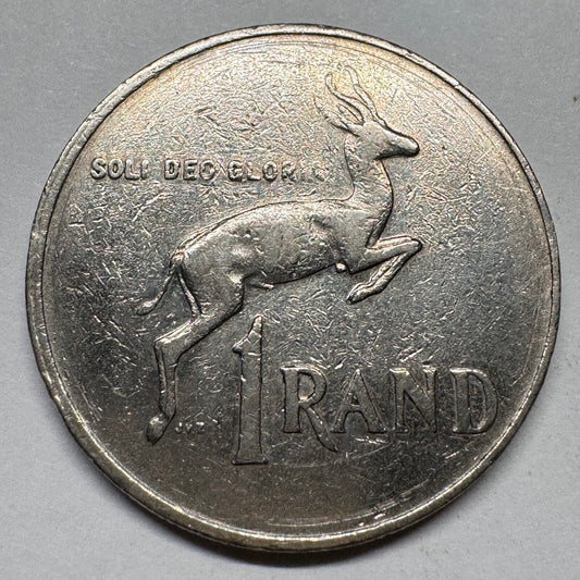 1983 South Africa 1 Rand - Beautiful Coin - #A-045