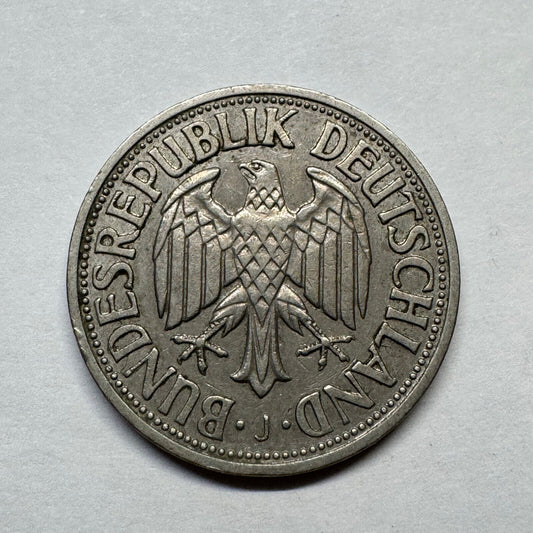 1950 Germany 1 Mark - Beautiful Coin - #B-008