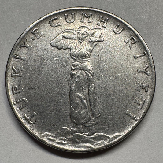 1960 Turkey 25 Kurus - Beautiful Coin - #A-088