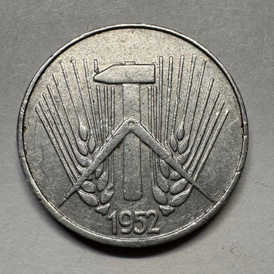1952 Germany 1 Pfennig - Beautiful Coin - #A-090