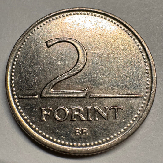 2000 Hungary 2 Forint - Beautiful Coin - #A-053