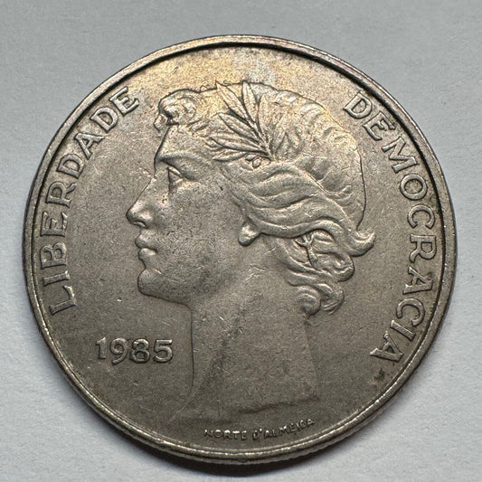 1985 Portugal 25 Escudos - Beautiful Coin - #B-056