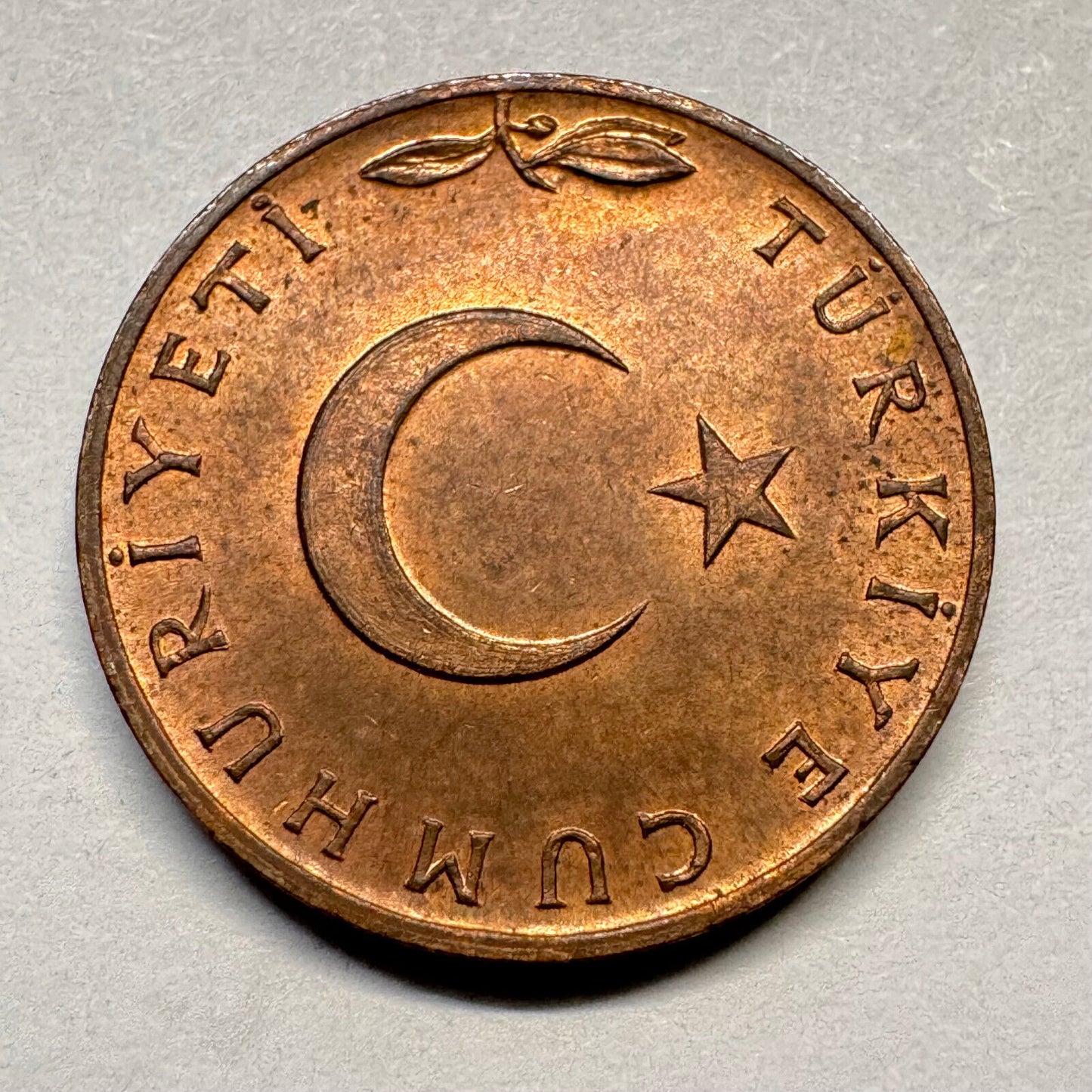 1961 Turkey 5 Kurus - Beautiful Coin - #A-038