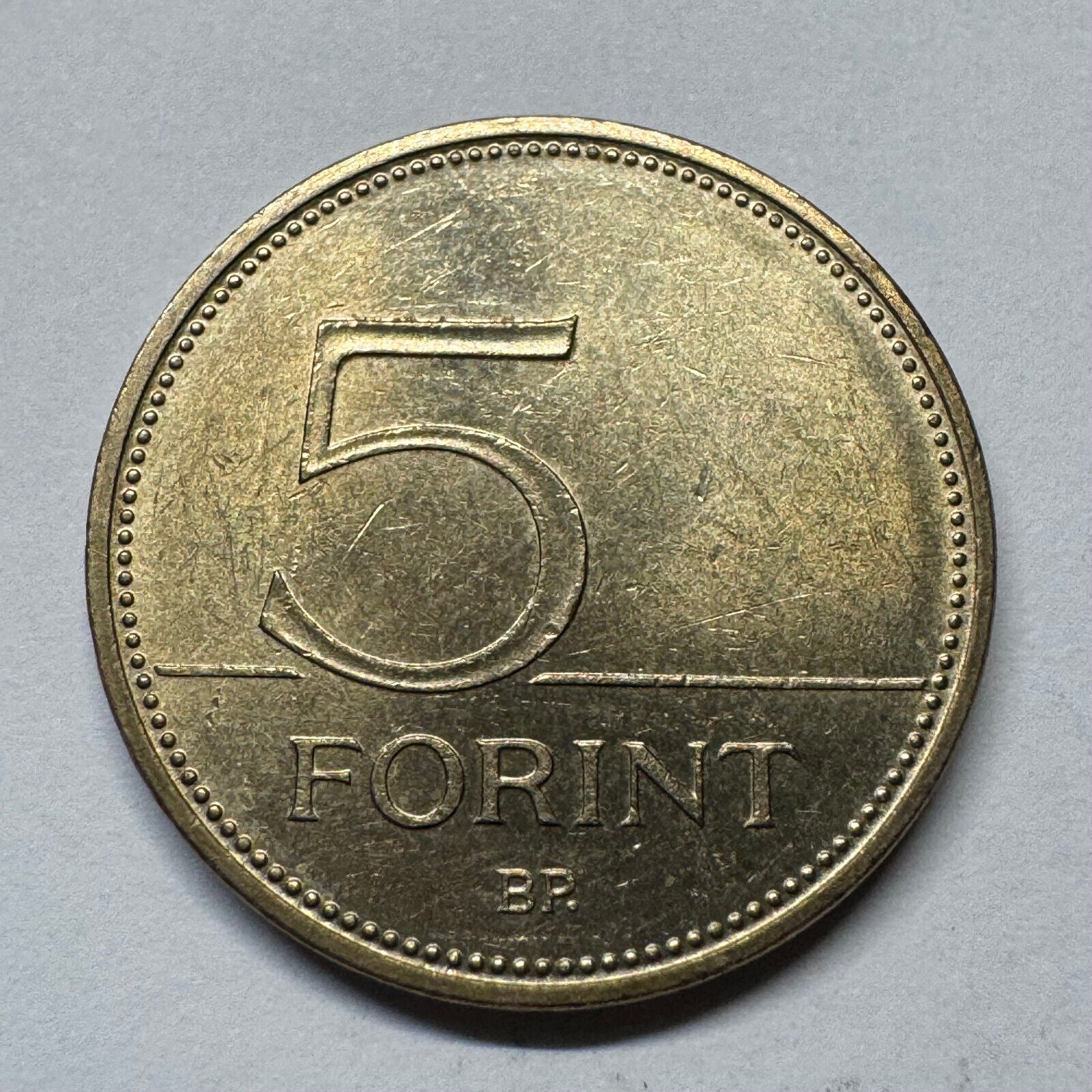 1994 Hungary 5 Forint - Beautiful Coin - #B-052