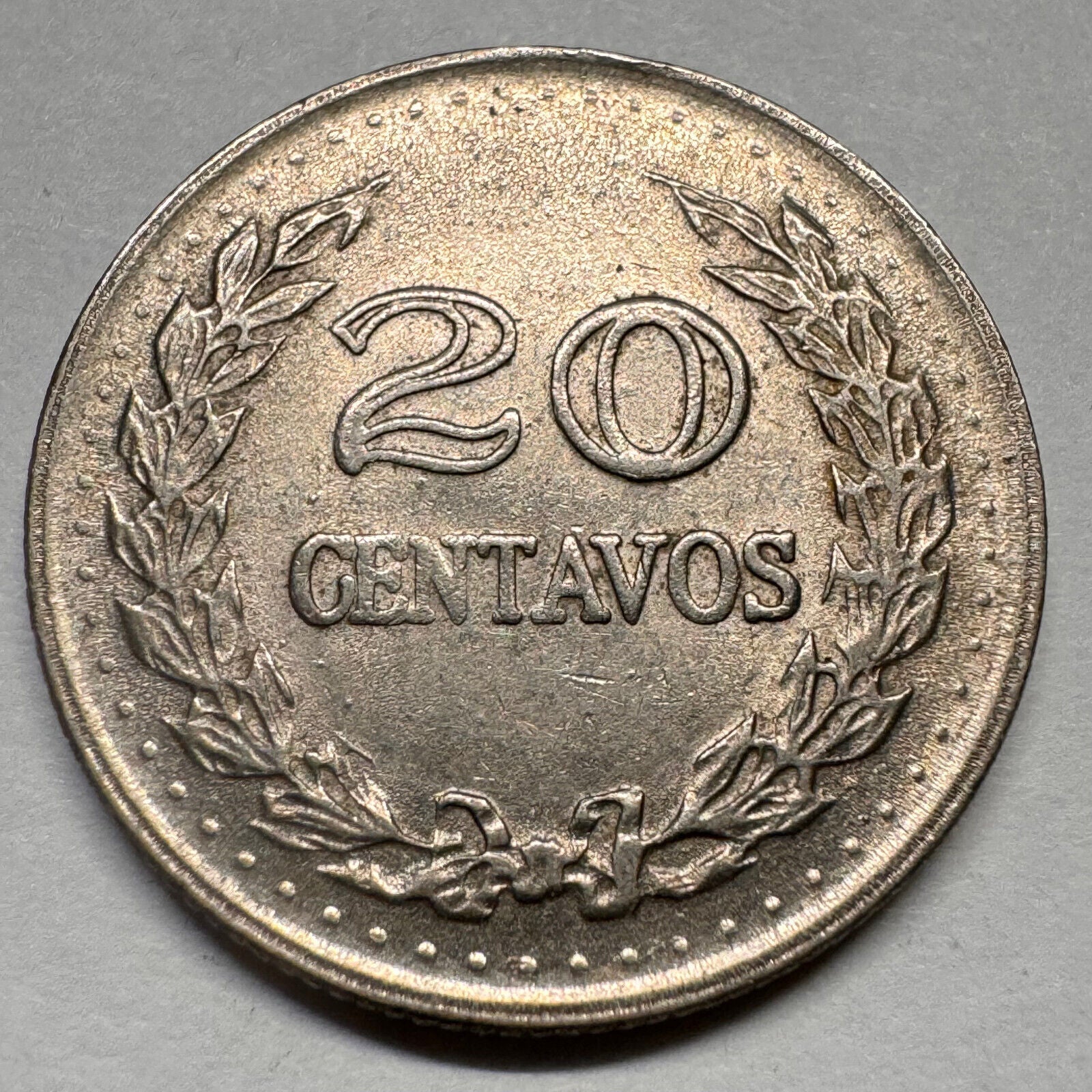 1971 Colombia 20 Centavos - Beautiful Coin - #A-063