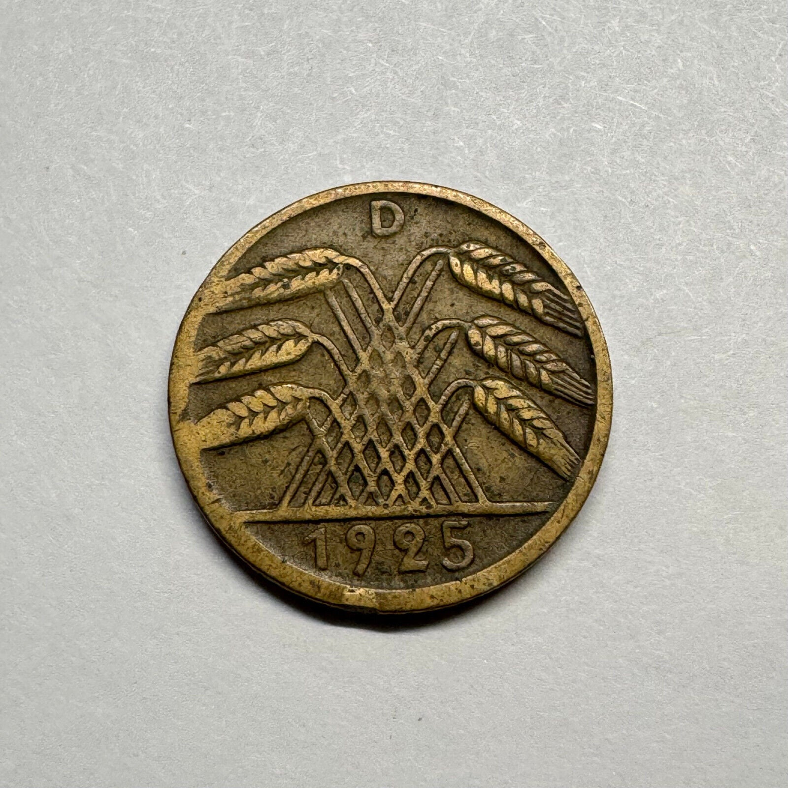 1925 Germany 5 Reichspfennig - Beautiful Coin - #B-005