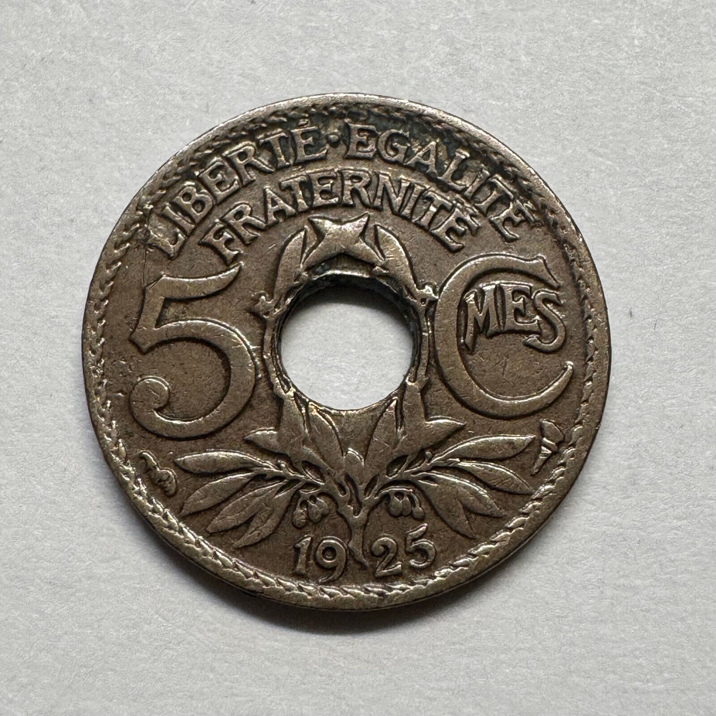 1925 France 5 Centimes - Beautiful Coin - #B-029
