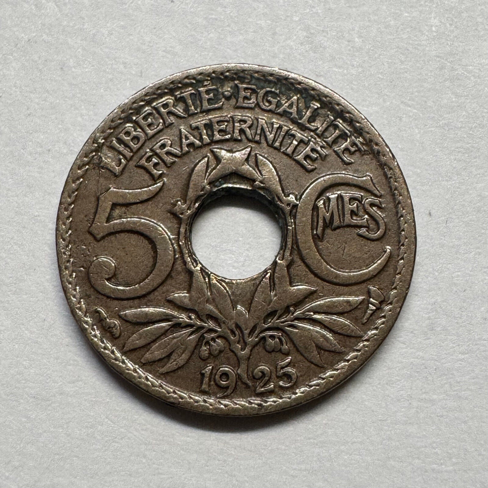 1925 France 5 Centimes - Beautiful Coin - #B-029