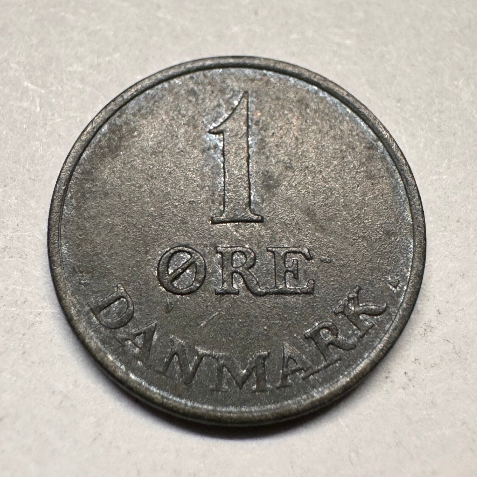 1969 Denmark 1 Ore - Beautiful Coin - #A-046