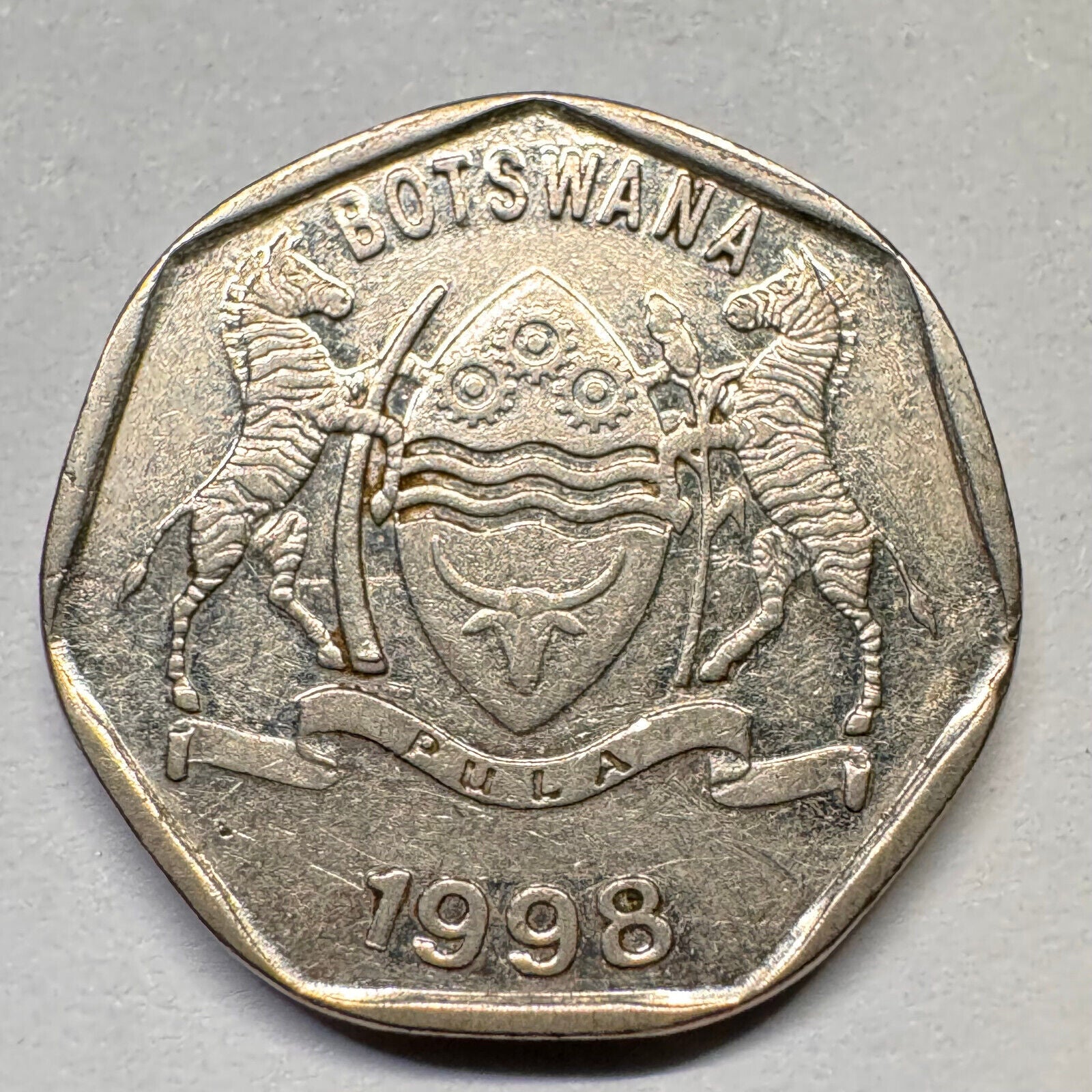 1998 Botswana 25 Thebe - Beautiful Coin - #A-021